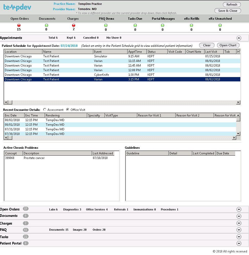 NextGen EHR Operations Advisor Template