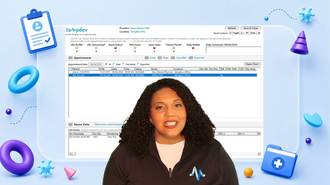 EHR Operations Template Suite